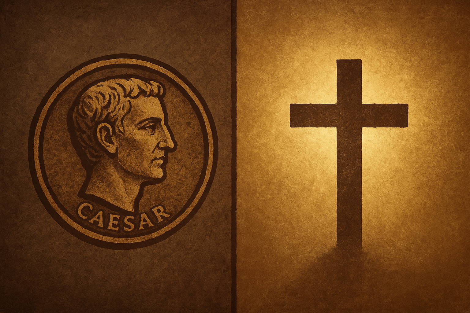 “What Is Due? —Drawing the Line Between Caesar and God.”