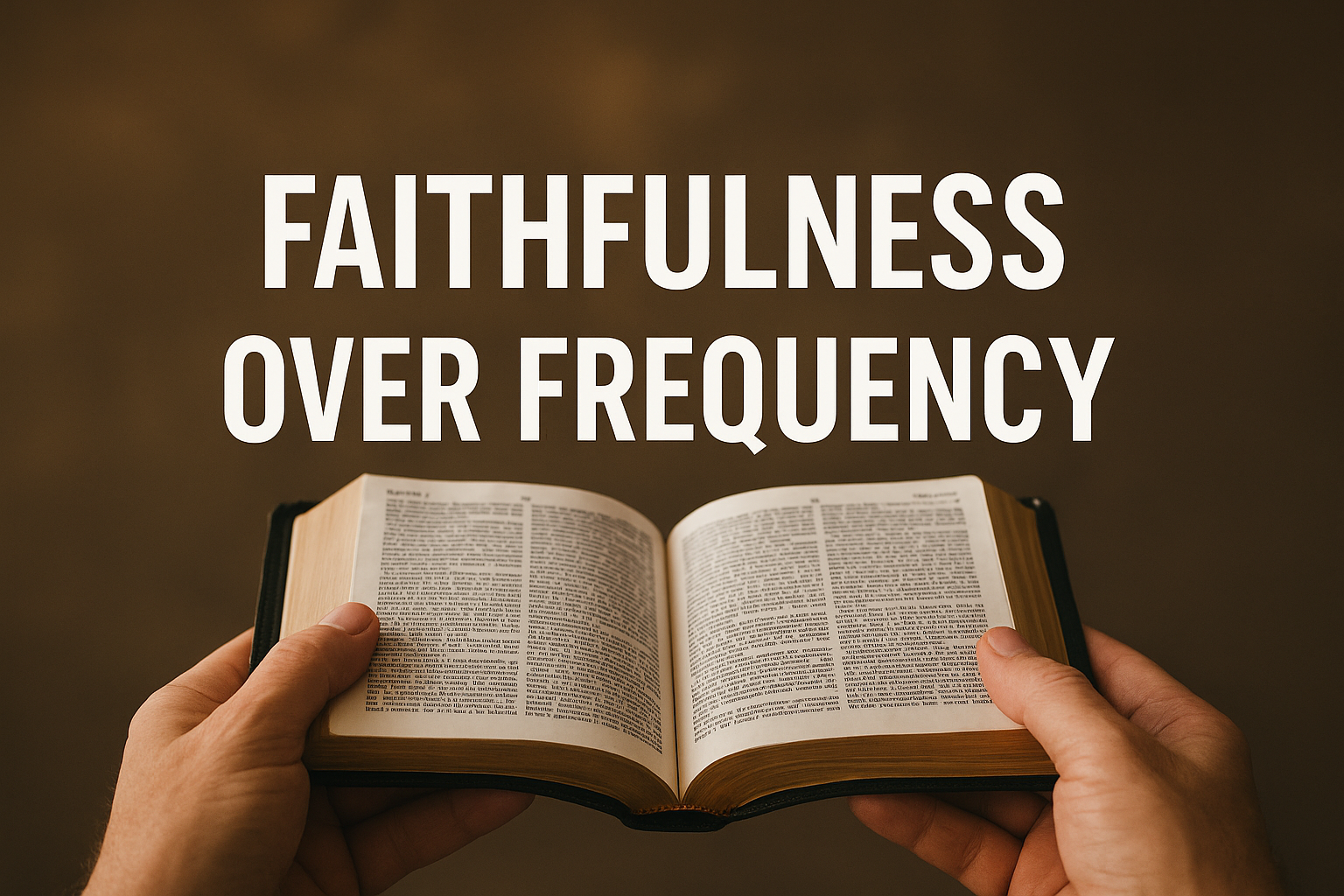 Sunday Services and Church Schedules: Faithfulness