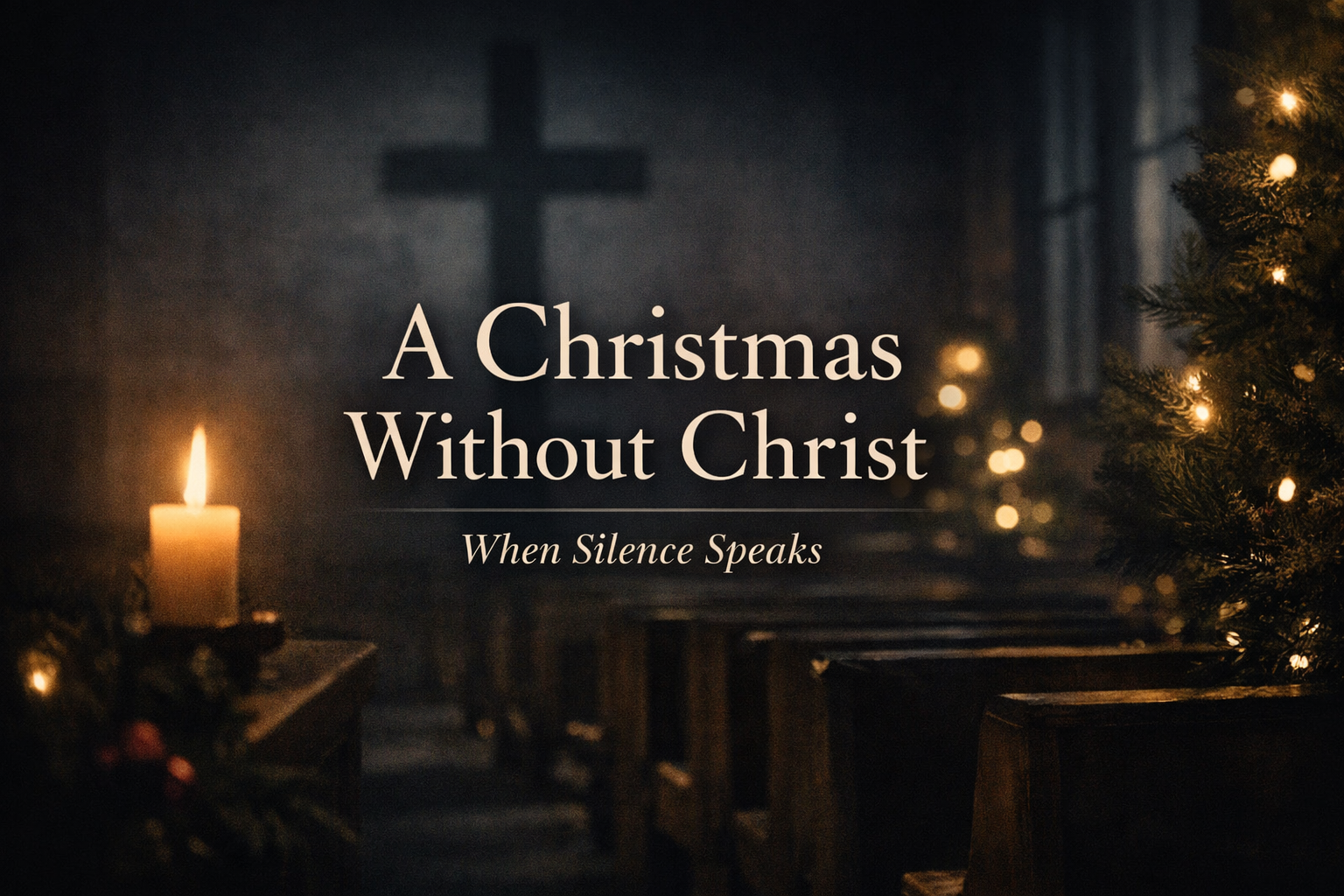 A Christmas Without Christ: A Missed Opportunity
