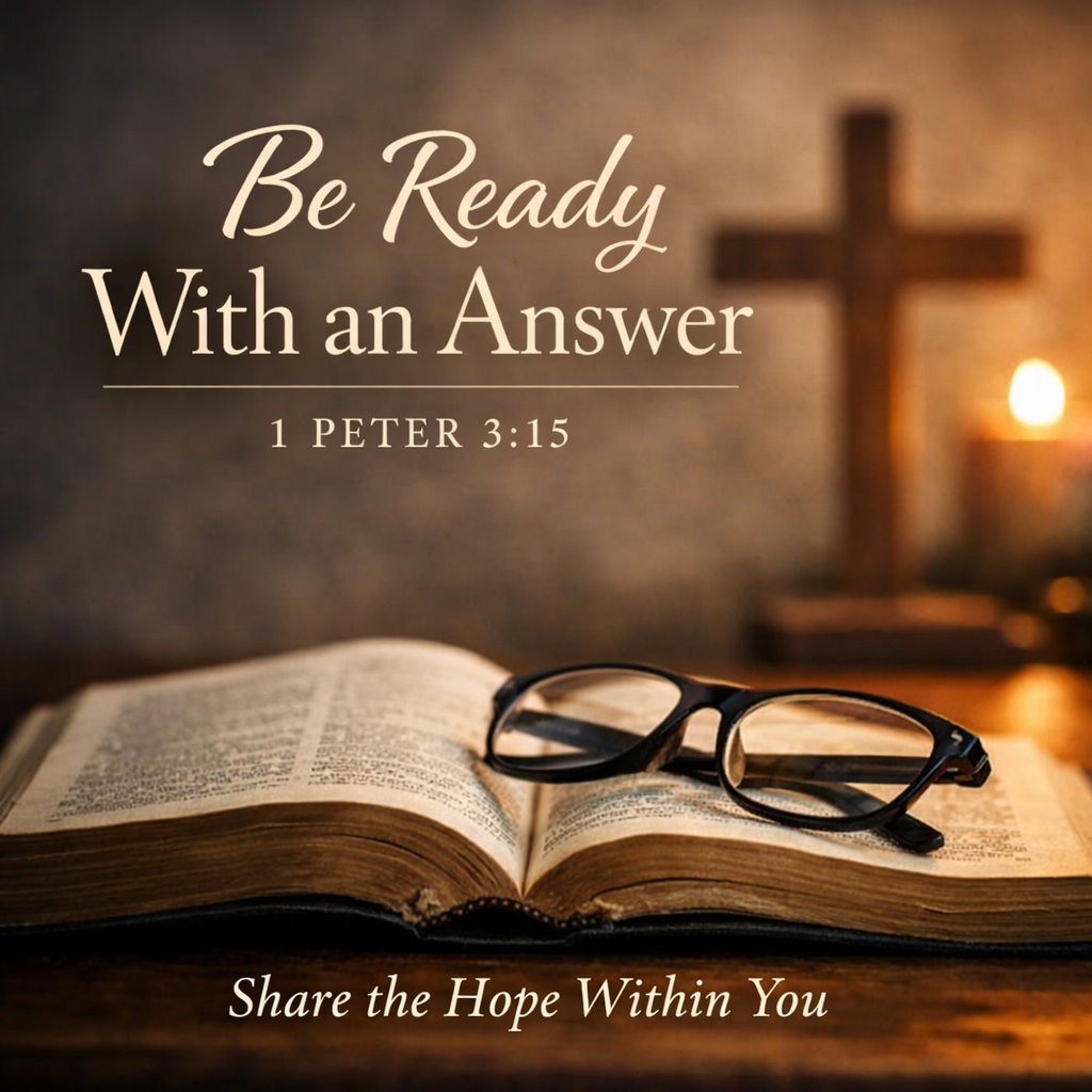 Be Ready With an Answer